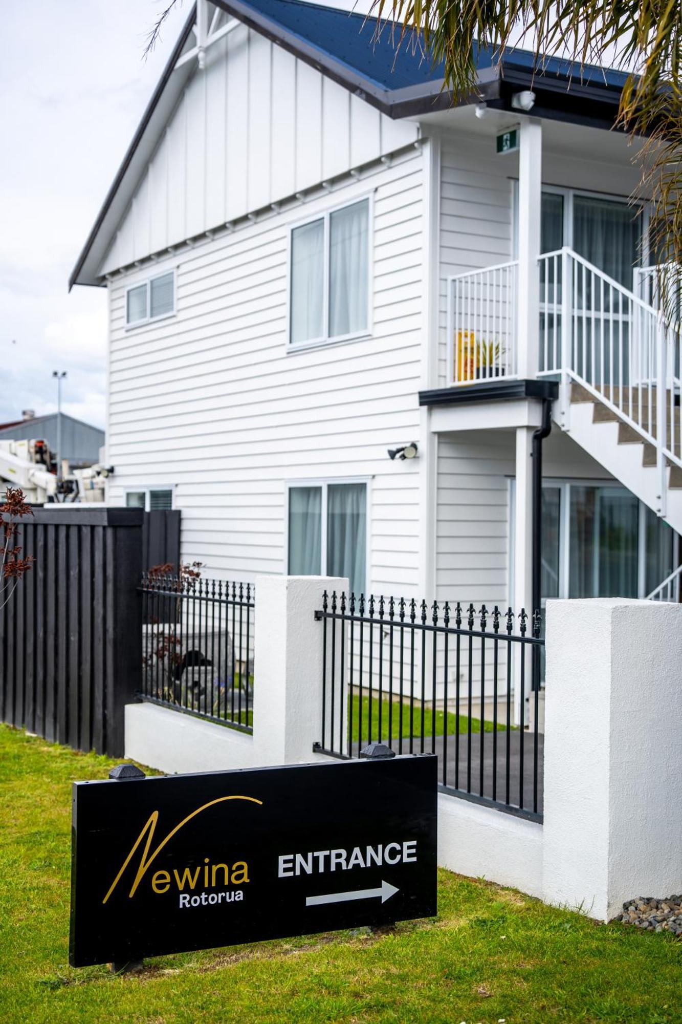 Hotel Newina Rotorua Exterior foto